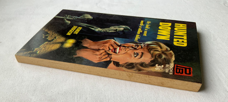HUNTED DOWN Australian pulp fiction crime book 1950s-60s